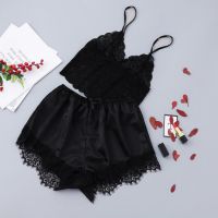 (情趣内衣)羞羞宝贝性感蕾丝公主睡衣装(黑色)